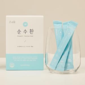 온새밀 순수환 차전자피 새싹보리 맥주효모 블랙푸드 6g x 30봉