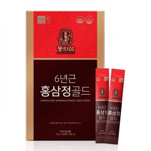 동의삼 6년근 홍삼정 골드 6년근 홍삼정 10g X 100포