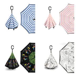 우산 거꾸로 반전 반대로 접는 비 장마 양산 자외선차단 판촉물 답례품 글로벌와이