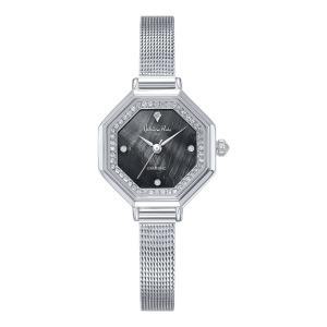 [발렌티노 루디]발렌티노루디 VR2582B-BKWT 여자 메탈 다이아몬드 손목시계 보석감별서 제공
