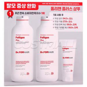 [DR.FORHAIR]닥터포헤어 폴리젠 셀에너지 샴푸 750ml x 2개 + 100ml x 2개