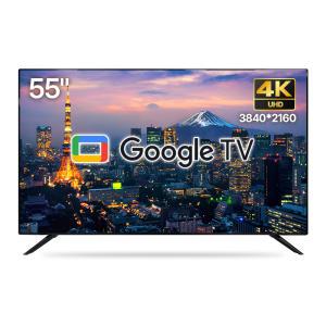 프레젠티비 구글 스마트TV, 139cm(55인치), HDR10 고화질 4K UHD 안드로이드
