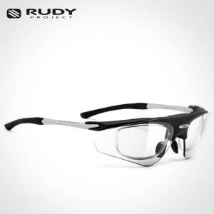 루디 익셉션플립업 매트블랙 SN967306 변색 안경 착용자용 스포츠 선글라스 고글