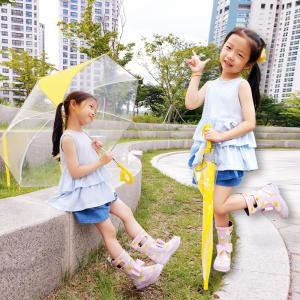 어린이 유아 아동 우산 반사띠 발광 스쿨존 안전우산