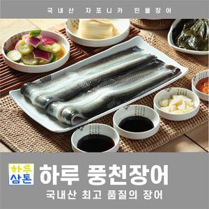 전북 고창군 자포니카 풍천민물장어 1kg 손질 초벌 650g~700g(하루풍천장어)
