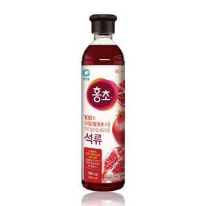 청정원 홍초 석류 900ml