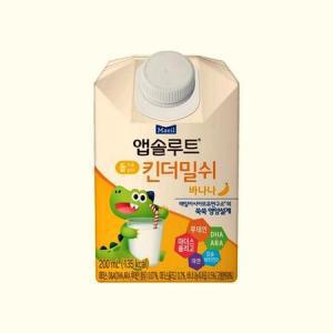 앱솔루트 킨더밀쉬 바나나 200ml x 24팩 3개_MC