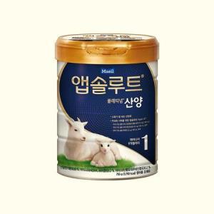 앱솔루트 플래티넘 산양 분유 1단계(0~6개월) 750g x 3캔_MC