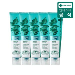 (최신상)덴티스테 뉴브리즈민트 180g×5개