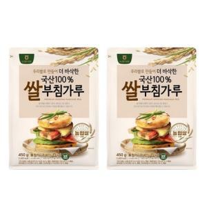 농협식품 우리쌀100% 프리믹스 쌀 부침가루 450gx2개 총 900g_MC