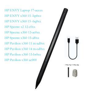 스타일러스 펜 HP ENVY X360 Pavilion X360 Spectre 노트북 충전식 MPP 2.0 틸트 펜