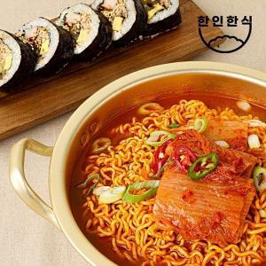 [외갓집][한인한식] 한끼 뚝딱 만능 김치찌개 650g X 7팩 (라면사리 7봉증정)