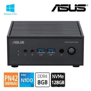 에이수스 ASUS 미니PC PN42-B-SN096AU N100 정품 Windows 11 Pro 탑재 RAM 8GB / M.2 NVMe 128GB 듀얼랜