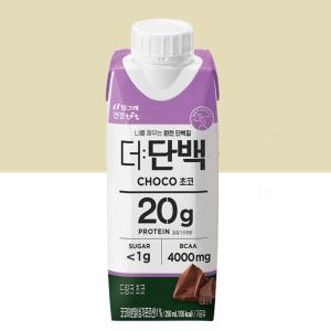 더단백초코 단백질 프로틴음료 250ml 18팩