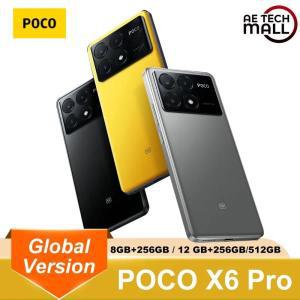 포코 POCO 스마트폰공기계 자급제 핸드폰 글로벌 버전 X6 Pro 5G 스마트폰, 6.67 인치 CrystalRes 1.5K Flo