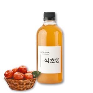 식초애 천연 자연 발효 마시는 과일 식초 수제 사과식초 비니거 1000ml