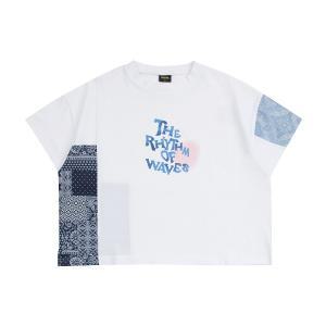 [대구백화점] [블루테일]화이트 크롭 티셔츠(AYC2TS01WT)