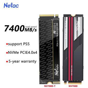 Netac SSD nvme M.2 4TB m2 2280 하드 드라이브 PCIe 4.0x4 내장 솔리드 스테이트 디스크 PS5 노트북용