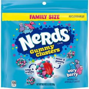 Nerds Gummy Clusters Very Berry 18.5oz Resealable Bag