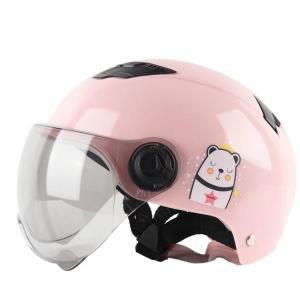 남녀 헬멧장식 공용 전기 헬멧 하프 헬멧 귀여운 곰 우주인 페인트 무료 5560cm 여름 도매