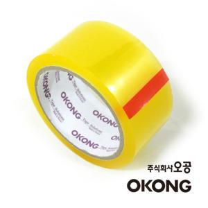 국산 오공 정품 중포장용 박스테이프 OPP 테이프 (1박스 50개)투명