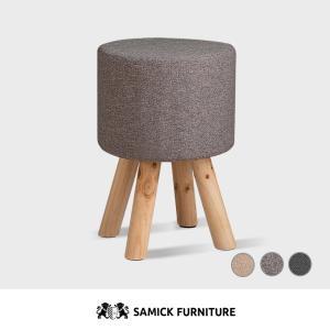 [삼익가구]SAMICK니모 원형 원목 스툴 화장대 의자