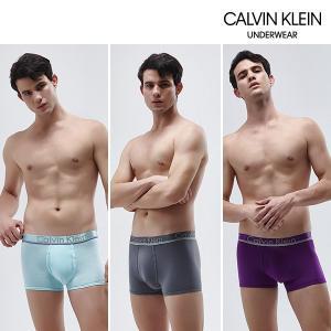 [Calvin Klein]110 사이즈 한정 [캘빈클라인] 남성 아웃밴드 포인트 드로즈 3종