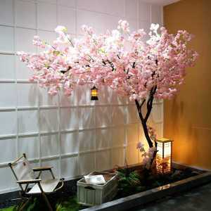 대형인조벚꽃 매장 인테리어 조화나무 카페 일식 장식