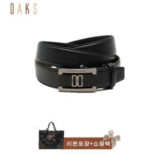 [닥스핸드백]블랙 DD포인트 자동벨트 DBBE2F762BK