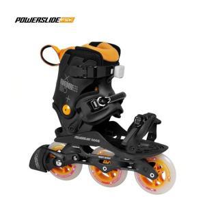 2020 오리지널 Powerslide Doop 레저 롤러 스케이트 신발 4x80mm 또는 3x100mm 바퀴 인라인 스케이트 프리