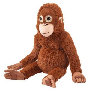 이케아 융엘스코그 봉제 애착 원숭이 인형 오랑우탄 어린이선물 304.028.40_MC