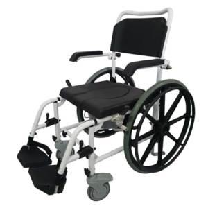 이동식 변기 목욕의자 CA6203L 환자용 바퀴형 좌변기 겸용 휠체어 CA6206L