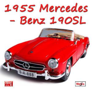 Maisto 1:18 SPECIAL 1955 Benz 190SL - Red/classic car / 모형 / 장식 / 벤츠