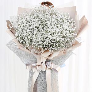 당일 꽃배달 대형 안개꽃 생화 꽃다발 선물 배달 C572