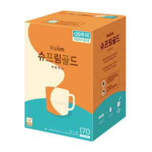 맥심 슈프림골드 신제품 커피믹스 13.5g x 170T_MC