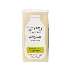 상하목장 유기농 멸균우유 200ml 48개