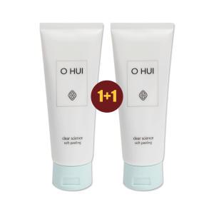 오휘 클리어 사이언스 소프트 필링 150ml 대용량 2개 저자극 고마쥬 타입