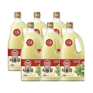 해표 식용유 1.8L x 6개