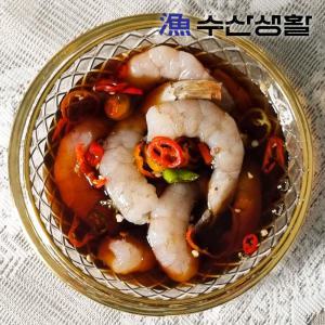 [수산생활] 통영생산 간장/양념 깐새우장 330g + 김 가