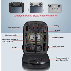 배낭 하드 쉘 방수 가방 DJI RC /RC 프로 리모컨 배터리 매빅 3 드론용 휴대용 케이스