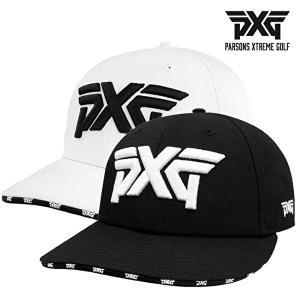 [PXG]PXG 피엑스지 9FIFTY LP 로고리피트 950LP 스냅백 화이트/블랙 골프모자 캡