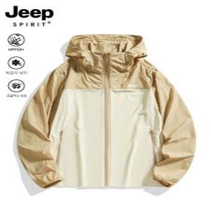 지프 아이스 실크 자외선 차단 자켓 남성 여성 여름 라이트 재킷 2024 후드 UV 보호
