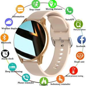 스마트워치 LIGE NFC 스마트 시계 여성 블루투스 통화 로컬 음악 IP68 방수 새로운 남성 Smartwatch For Android iOS 지원 녹음