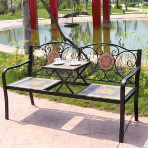 야외 테이블 의자 레저 벤치 리프팅 공원 정원 펜션