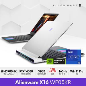 DELL Alienware X16 R1 WP05KR/SSD 2TB 추가/+노트북쿨러_마우스증정