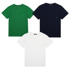 [헤지스키즈](의정부점)[24SS] 포켓 베이직 티셔츠 3종 1택(HUM11TR37M)