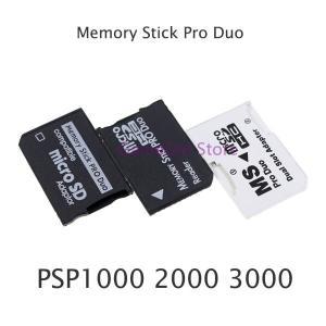 소니 PSP 1000 2000 3000 메모리 스틱 MS 프로 듀오 마이크로 SD 카드 어댑터 변환기 20 개