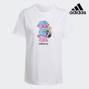 [롯데백화점]아디다스(퍼포먼스) 여성 아디도러블 그래픽 반팔 티셔츠/ADIORB SS TEE IT5365