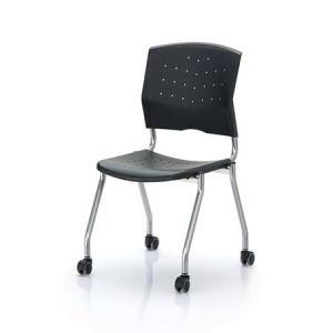 가구통_플러키고정로라 의자 회의실 블랙 강당 교육실 -PS2119B3-블랙.블랙_MC