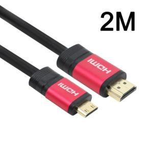 UHD 4K HDMI2.0 to MINI HDMI 레드메탈 케이블 2M